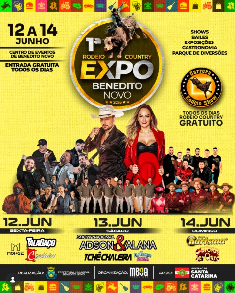 1ª EXPO BENEDITO NOVO 2026