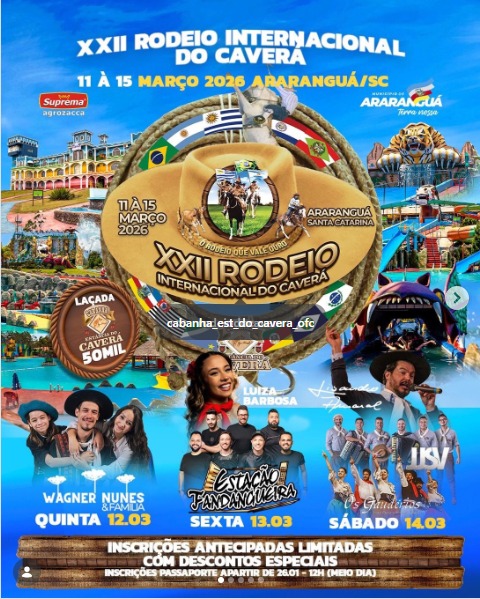 XXII RODEIO INTERNACIONAL DO CAVERÁ