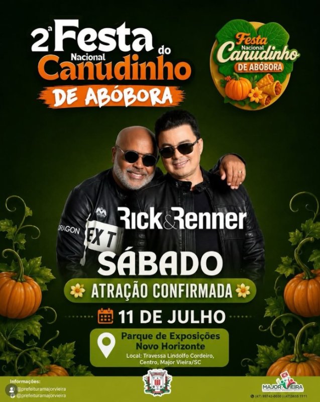 II Festa Nacional do Canudinho de Abóbora