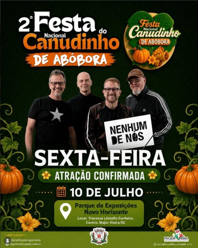 II Festa Nacional do Canudinho de Abóbora