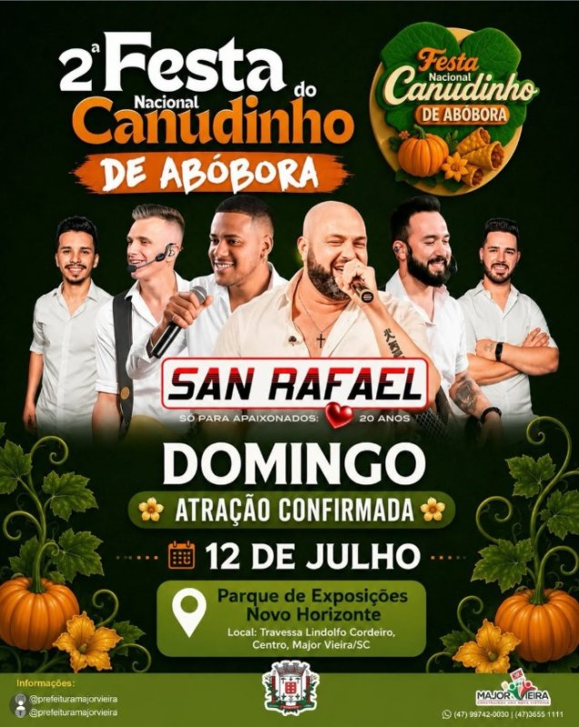 II Festa Nacional do Canudinho de Abóbora