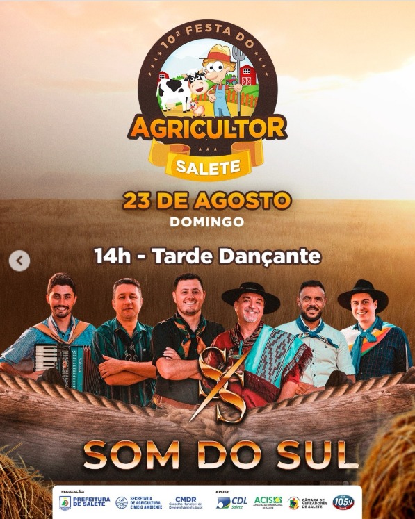 10ª Festa do Agricultor de Salete!