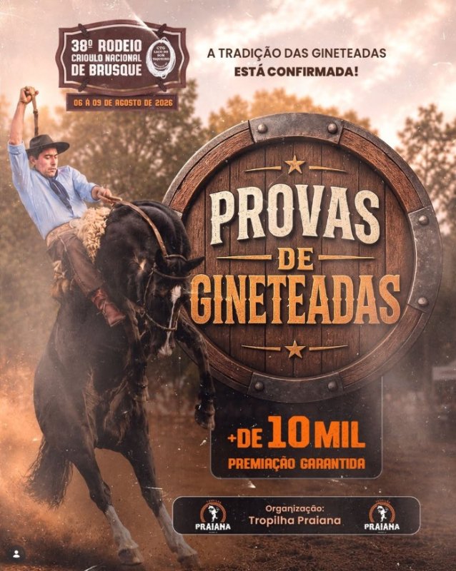 38º Rodeio Crioulo Nacional de Brusque