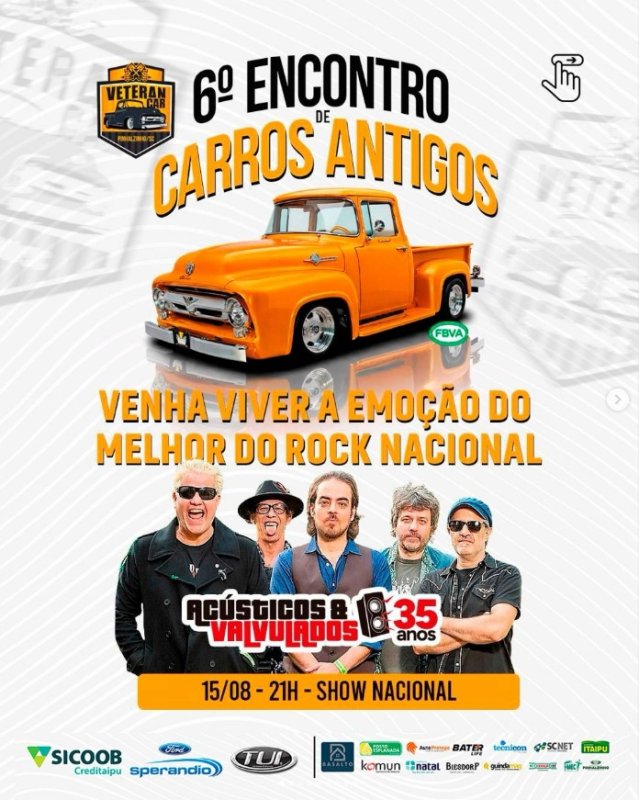 6º ENCONTRO DE CARROS ANTIGOS