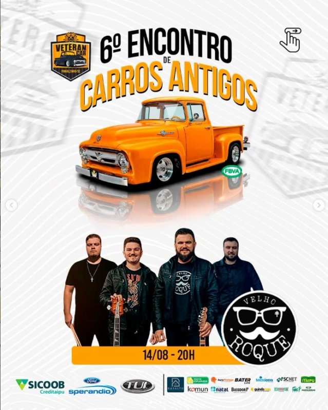 6º ENCONTRO DE CARROS ANTIGOS
