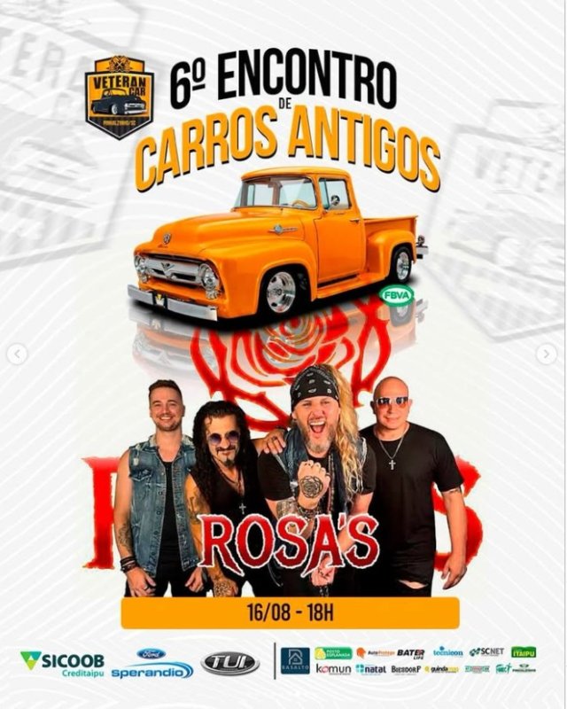 6º ENCONTRO DE CARROS ANTIGOS