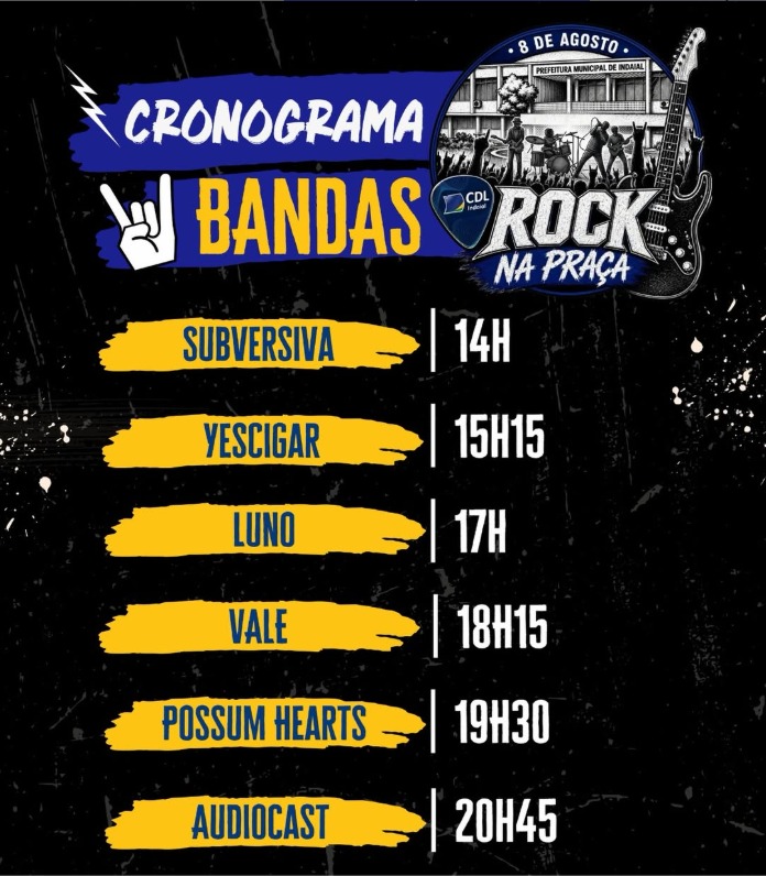 Rock na Praça.